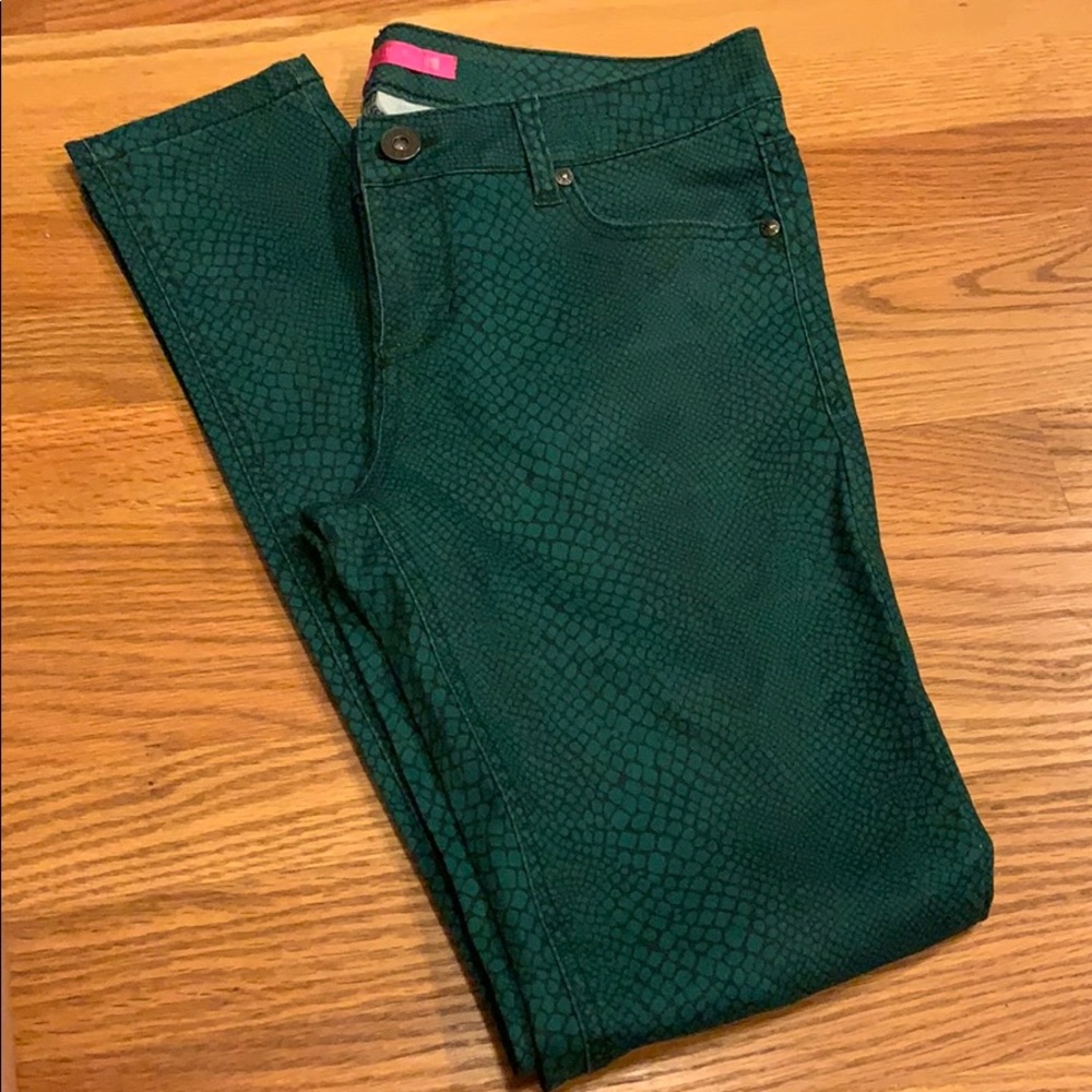 Green jeans